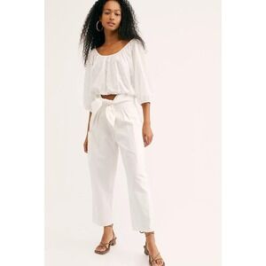 Free People FP One Pants Size 0 Women's "Viola" Cargo Cropped Tie Waist (19)